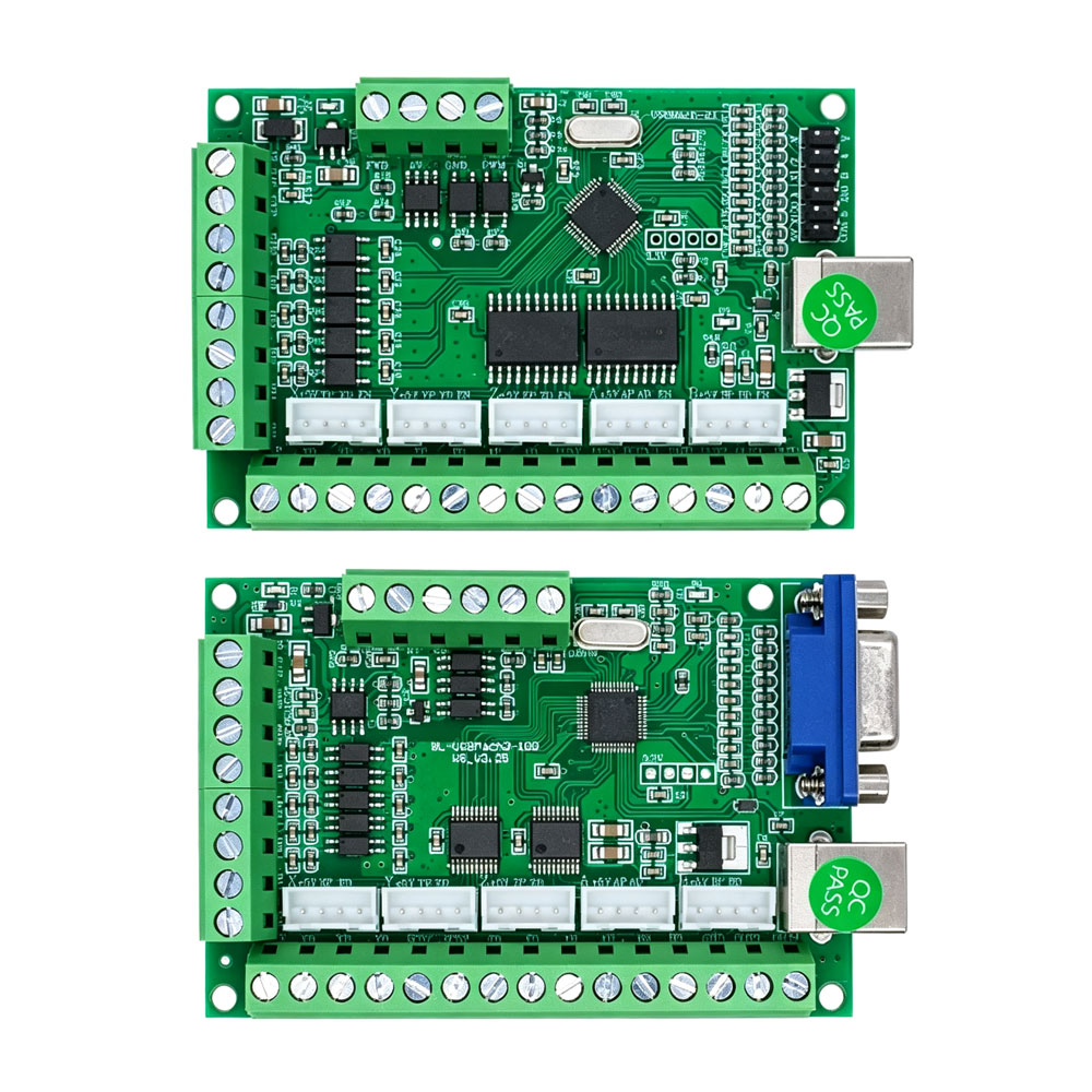 5 Axis Cnc Breakout Board Interface Mach3 - مجموعة واحدة من لوحة تشغيل المحرك