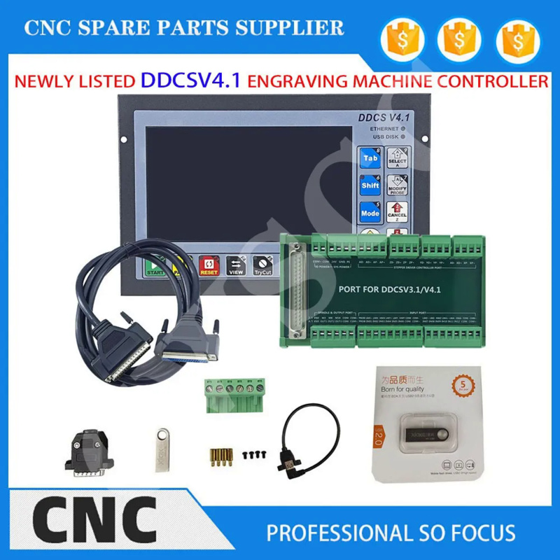 Ddcs V4.1 4 Axis Cnc Offline Controller - أحدث ترقية لـ DDCSV3.1، وحدة تحكم