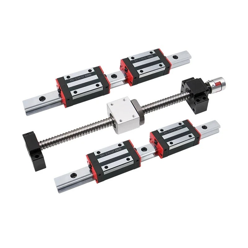 Hgr20 Linear Guide Rail Ballscrew Set - قضبان خطية ومسارات توجيه خطية (قطعتان)