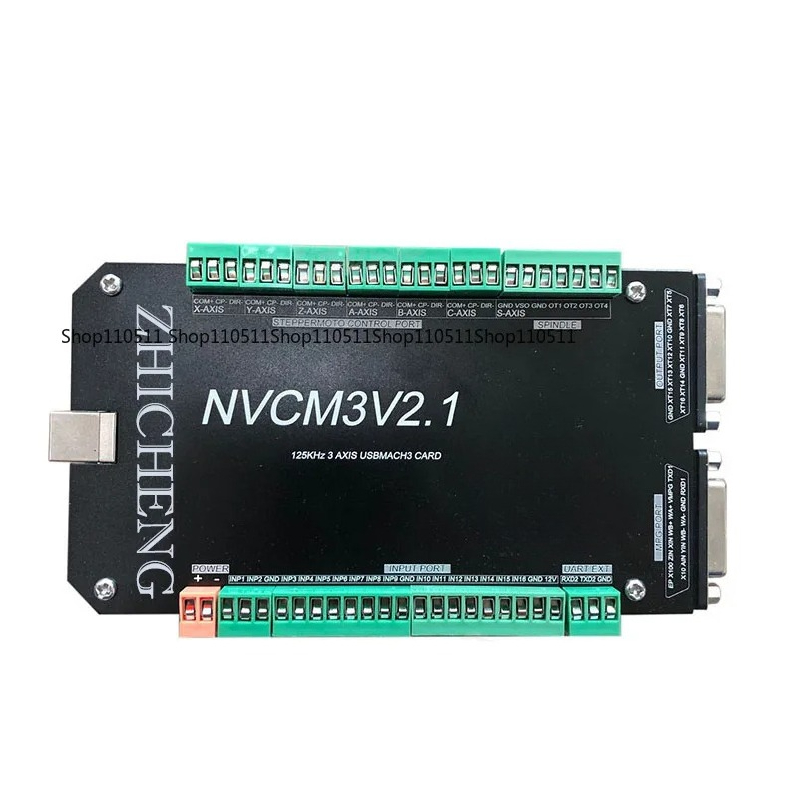 5 Axis Cnc Breakout Board Interface Mach3 - V2.1 3/4/5/6-محور وحدة تحكم باستخدام الحاسب
