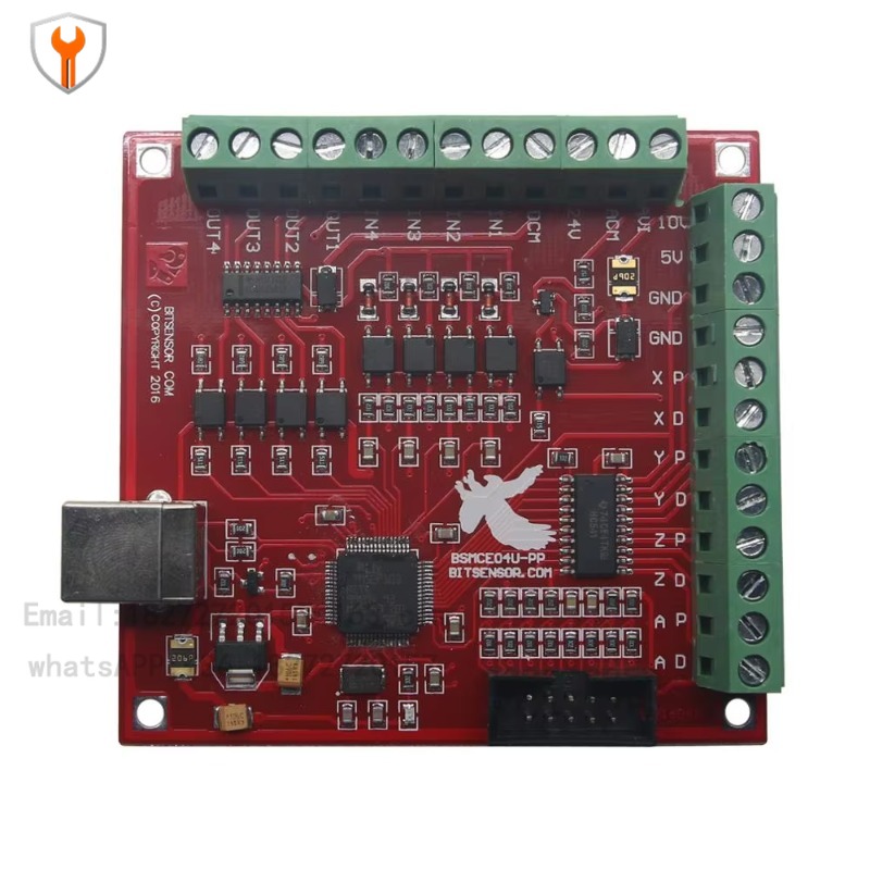 Mach3 Usb Cnc Controller 4 Axis 100Khz - لوحة القطع CNC USB MACH3 100