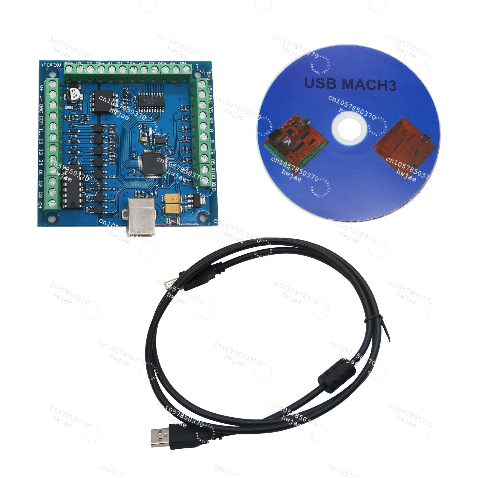 Mach3 Usb Cnc Controller 4 Axis 100Khz - بطاقة تحكم CNC رباعية المحاور USB