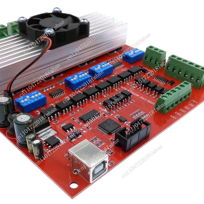 Mach3 Usb Cnc Controller 4 Axis 100Khz - لوحة تحكم محرك CNC بتردد 100