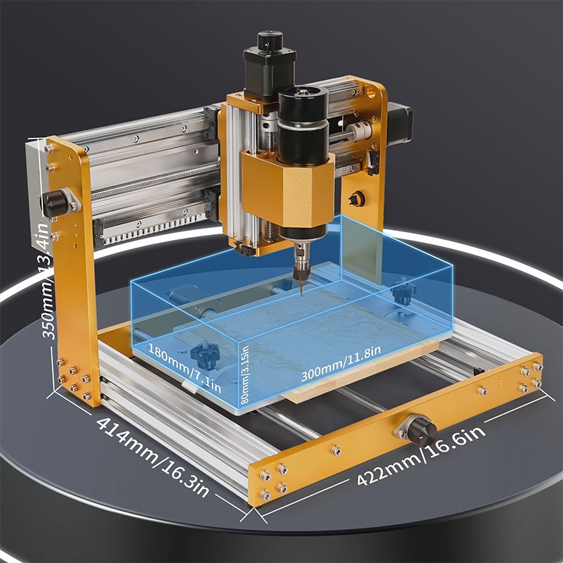 ماكينة نقش الخشب CNC ثلاثية ال - مراجعة Cnc 3018 Pro Max Metal وسعره