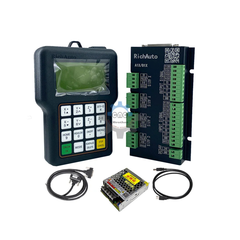 Freeshipping RichAuto DSP A11E - مراجعة Richauto A11 Dsp Controller 3 Axis وسعره