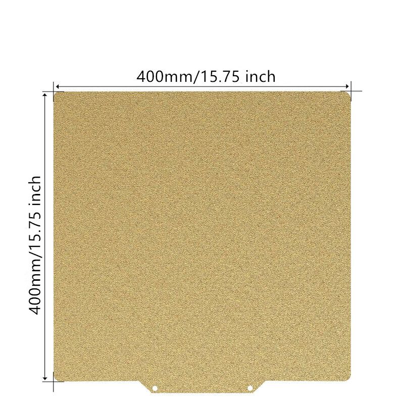 لوح PEI مزخرف 400x400 مم ذو وج - مراجعة Cnc 3018 Pro Max Metal وسعره