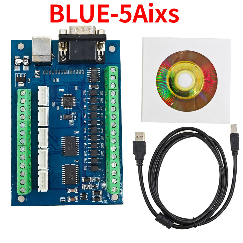 لوحة تحكم محرك CNC USB MACH3 ب - مراجعة 5 Axis Cnc Breakout Board Interface Mach3 وسعره