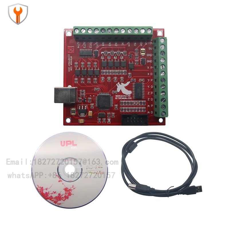 لوحة القطع CNC USB MACH3 100 ك - مراجعة Mach3 Usb Cnc Controller 4 Axis 100Khz وسعره