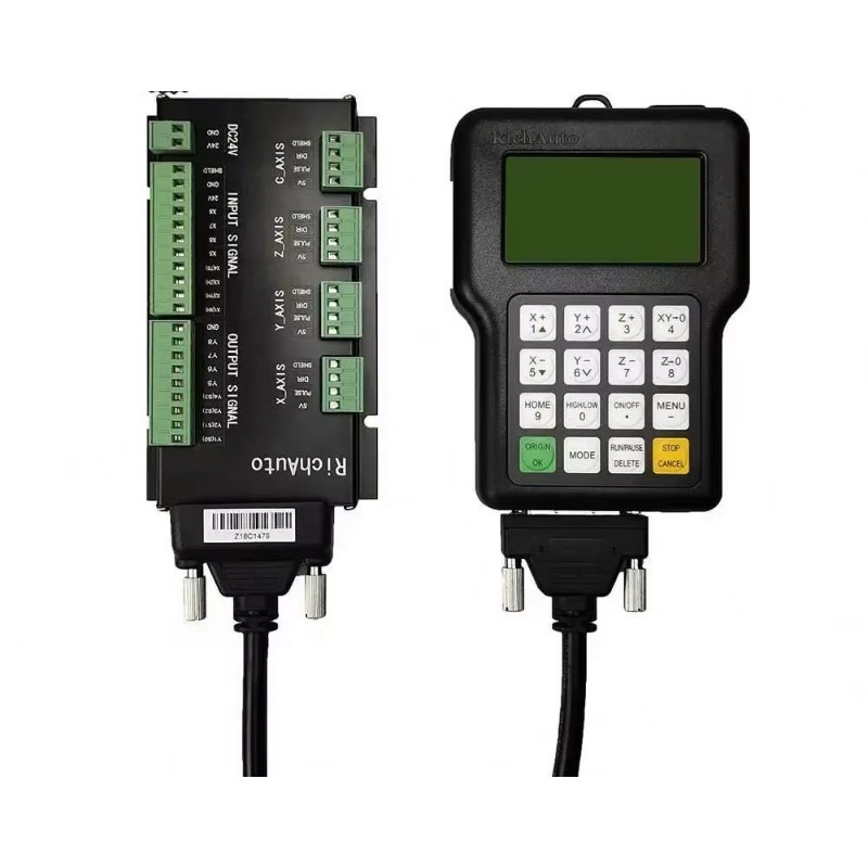 نظام تحكم TEBAK 3/4-Axis Motio - مراجعة Richauto A11 Dsp Controller 3 Axis وسعره