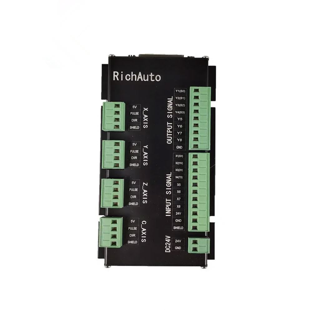 نظام تحكم TEBAK 3/4-Axis Motio - مراجعة Richauto A11 Dsp Controller 3 Axis وسعره