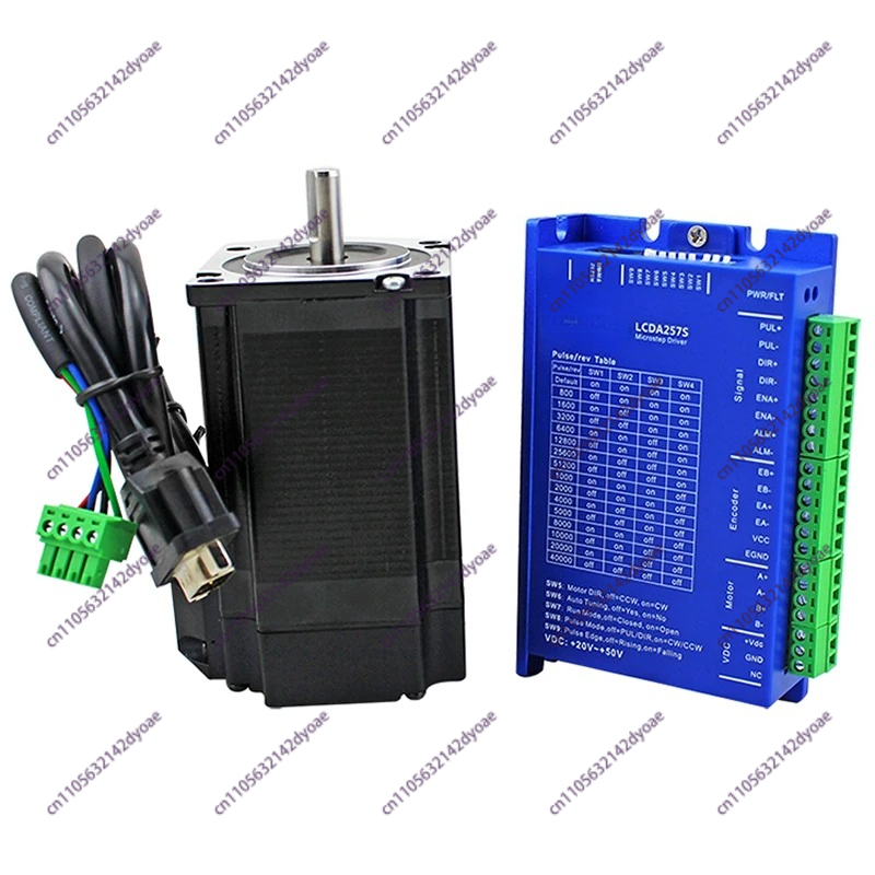 محرك ستيبر ثنائي الطور 3N.m Ne - مراجعة Nema 23 Closed Loop Stepper Motor Driver Kit وسعره