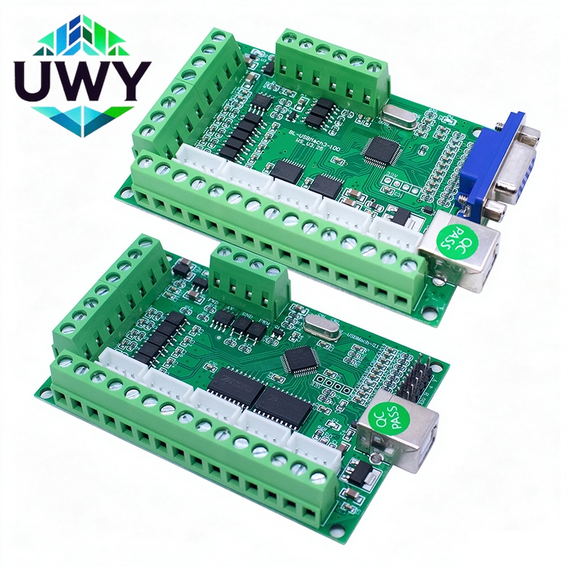 لوحة التحكم الرئيسية لآلة النق - مراجعة 5 Axis Cnc Breakout Board Interface Mach3 وسعره